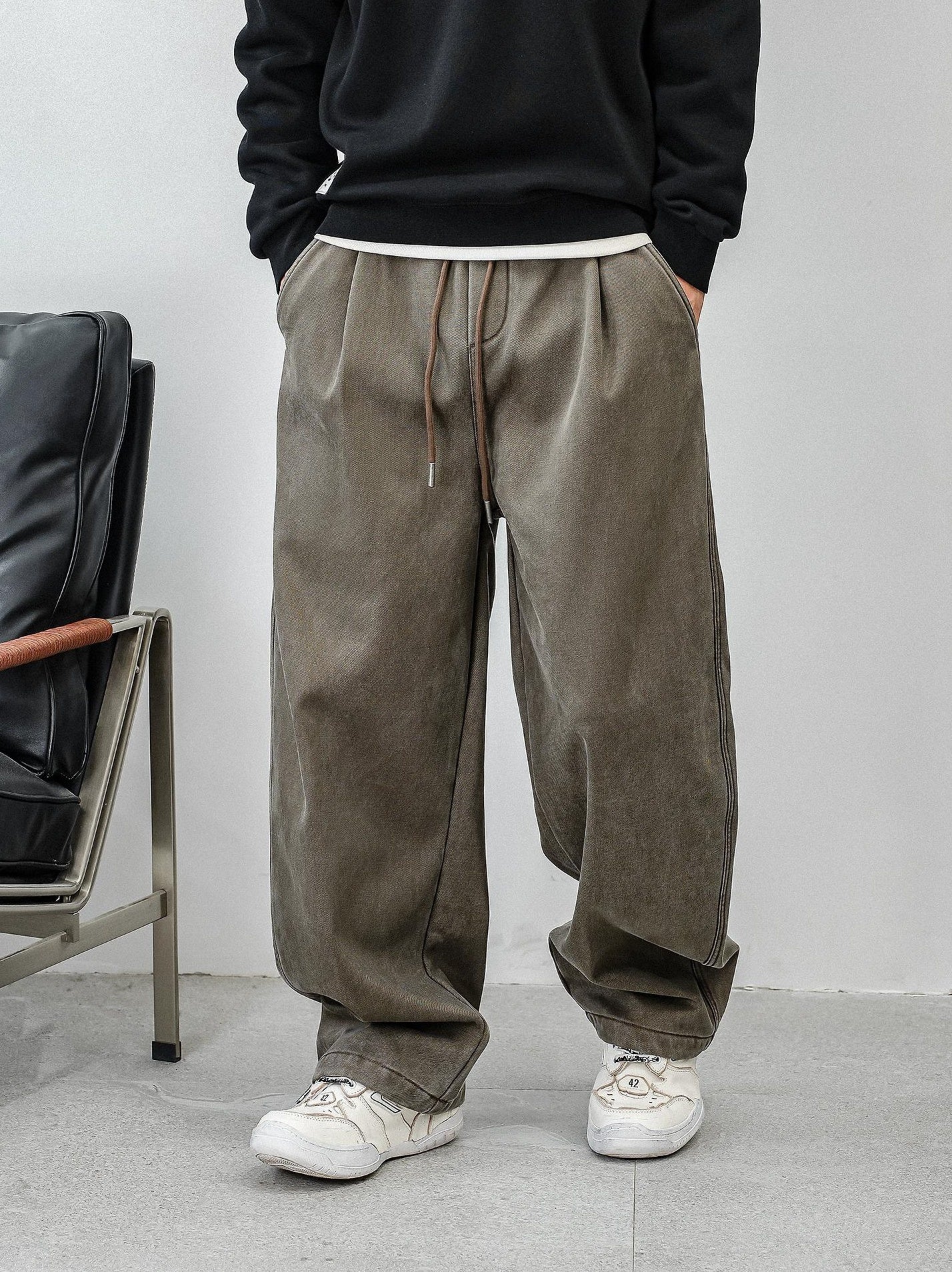 Casual fleece pants