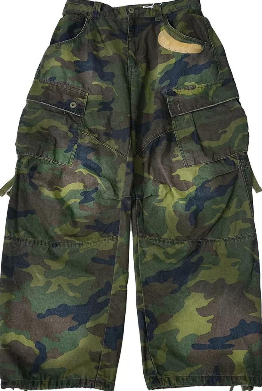 カモフラージュカーゴパンツ