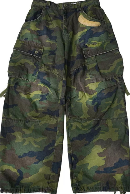 カモフラージュカーゴパンツ