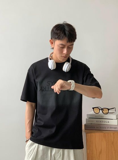 Long Embroidered Tee