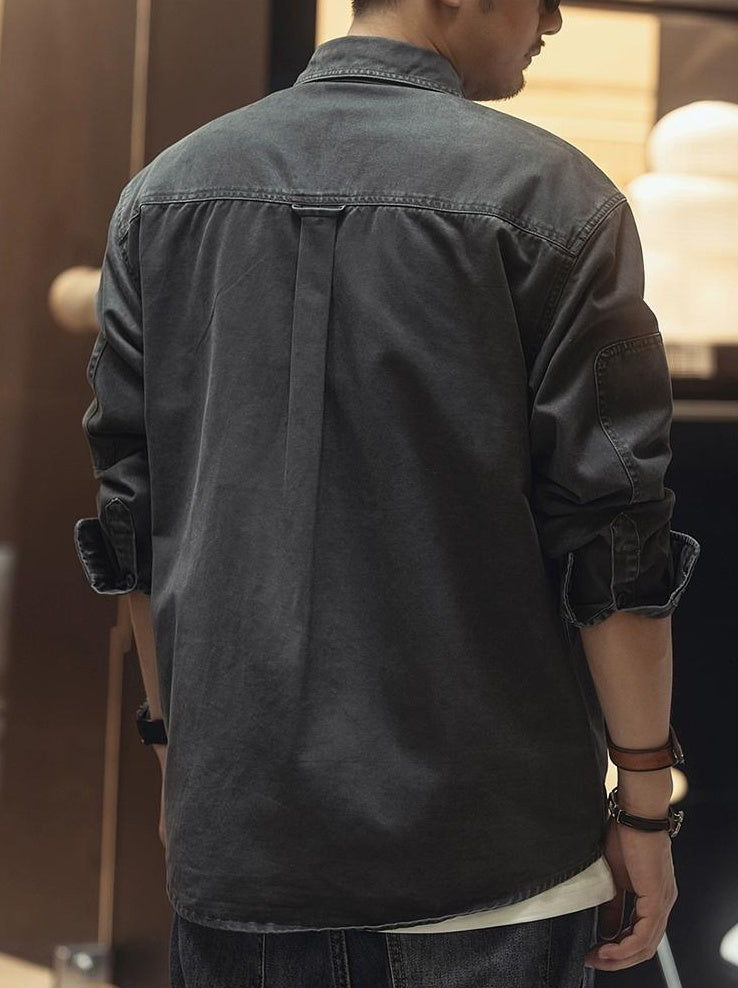 Retro Hunting Denim Shirt