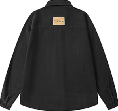 レトロ ワークジャケット コットンシャツ