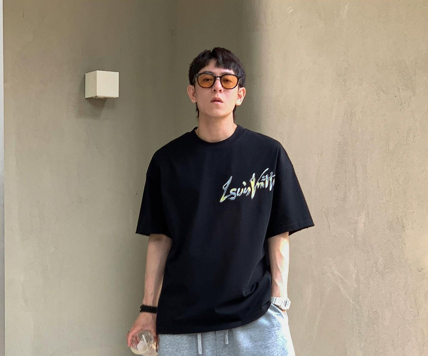 Flower Smiley Heavyweight Tee