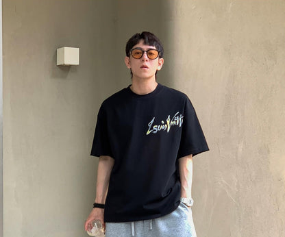 Flower Smiley Heavyweight Tee