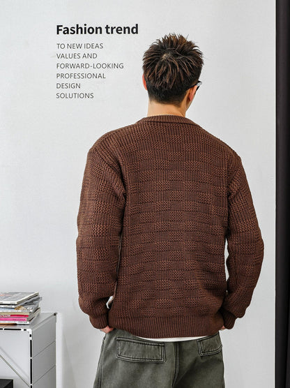 Heavyweight Twist Floral Pullover