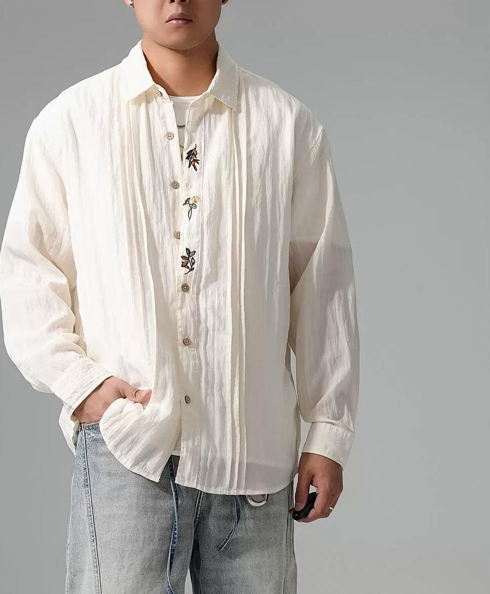 アメリカン・ルーズ・ラペル・シャツ