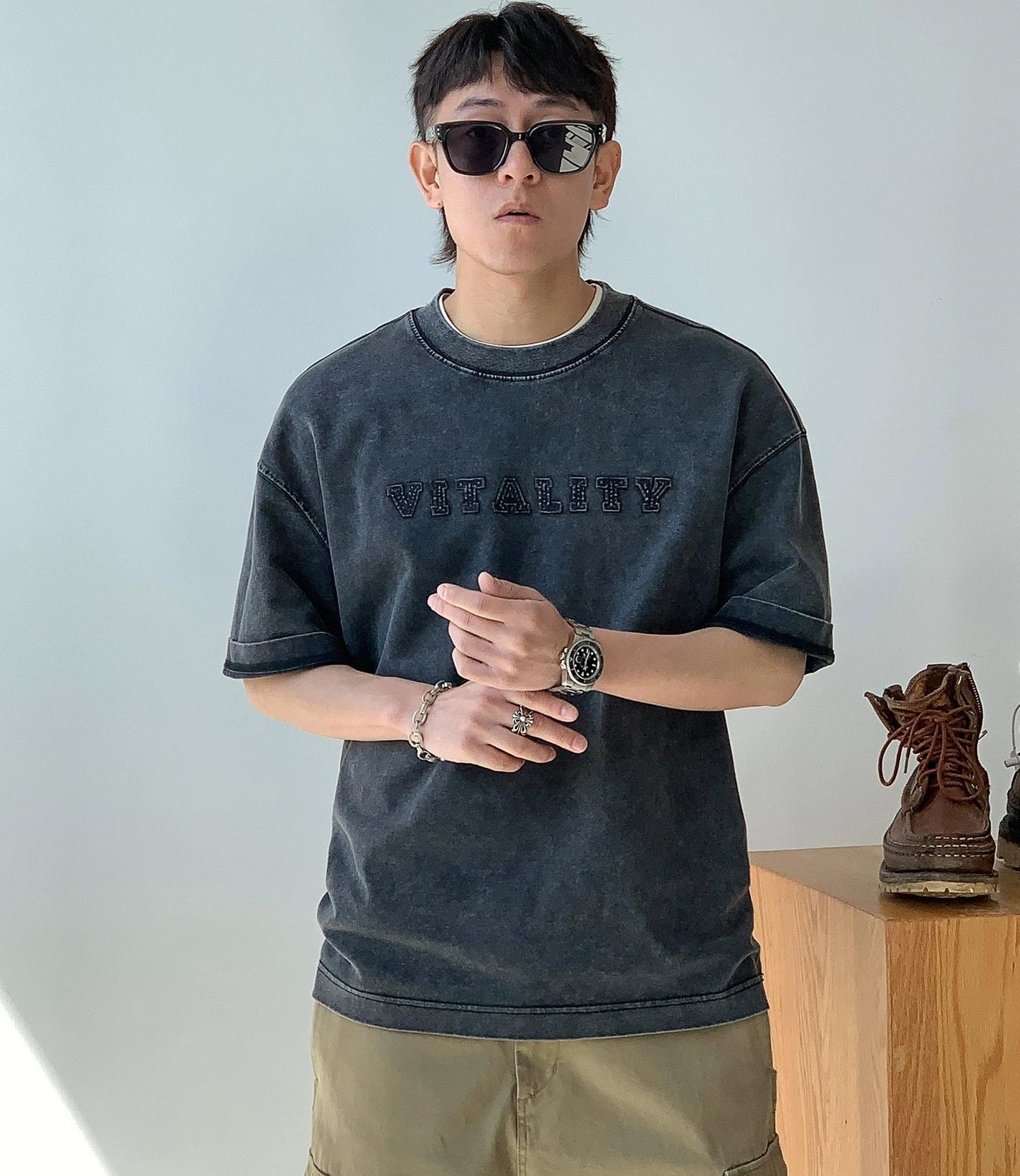 260g Old Washed Tee