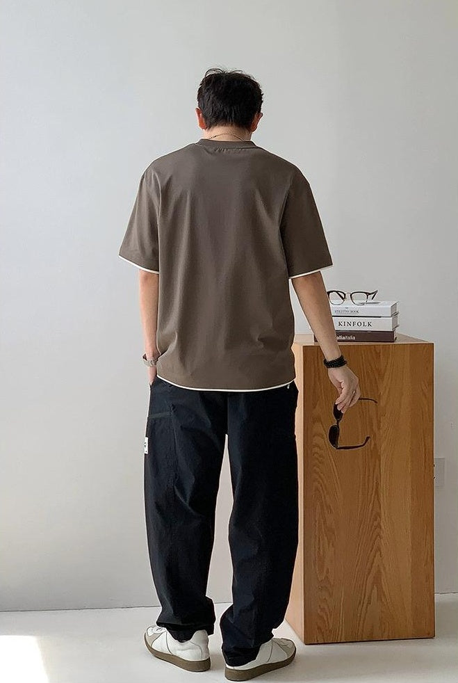 Lightweight Basic Short Sleeve T-Shirt