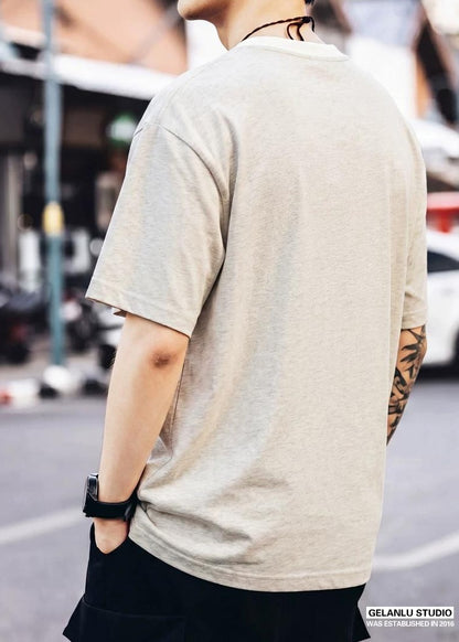 厚手コットンプルントTシャツ