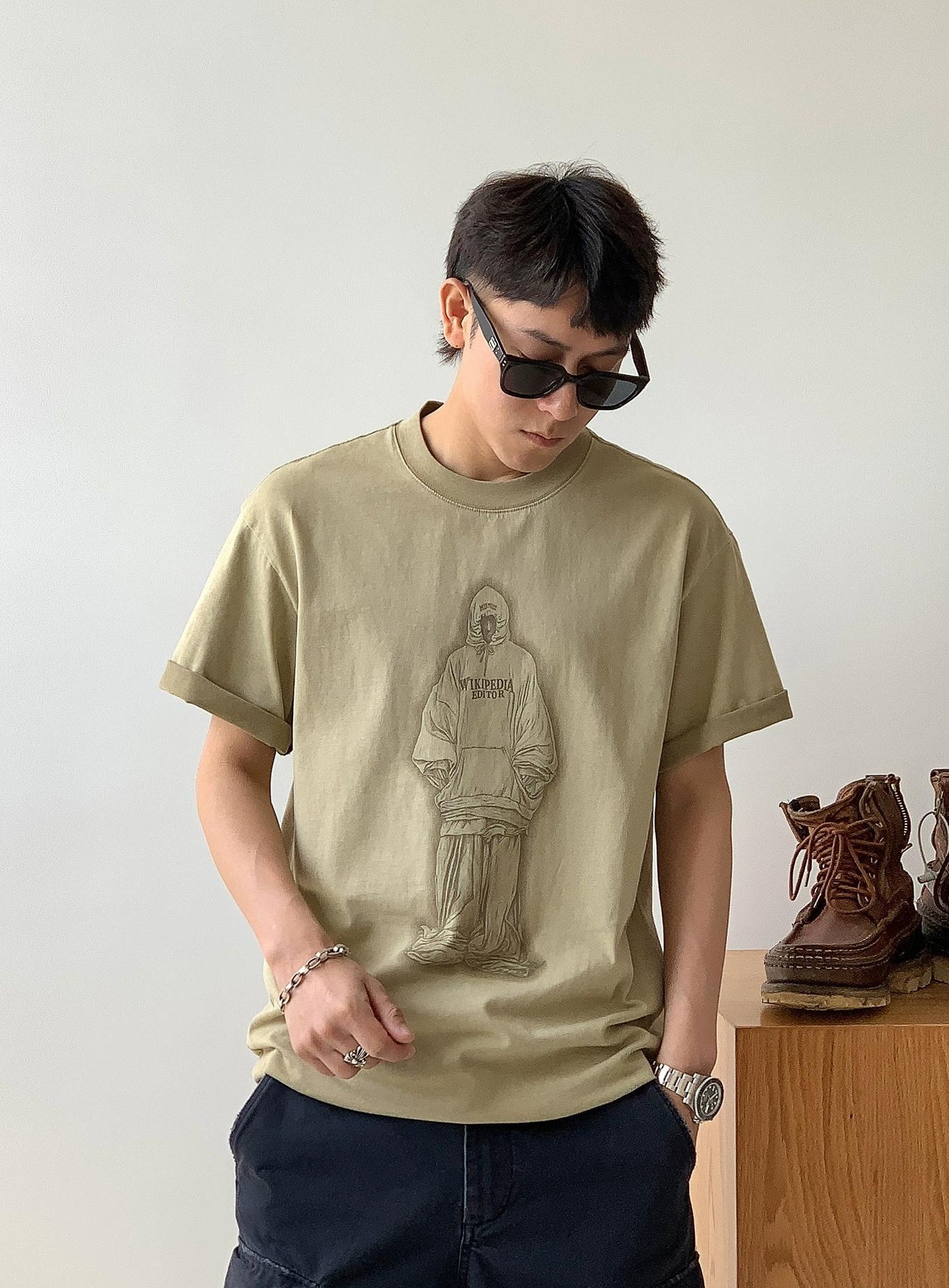 Fun Letter Print Tee