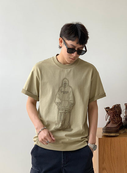 Fun Letter Print Tee