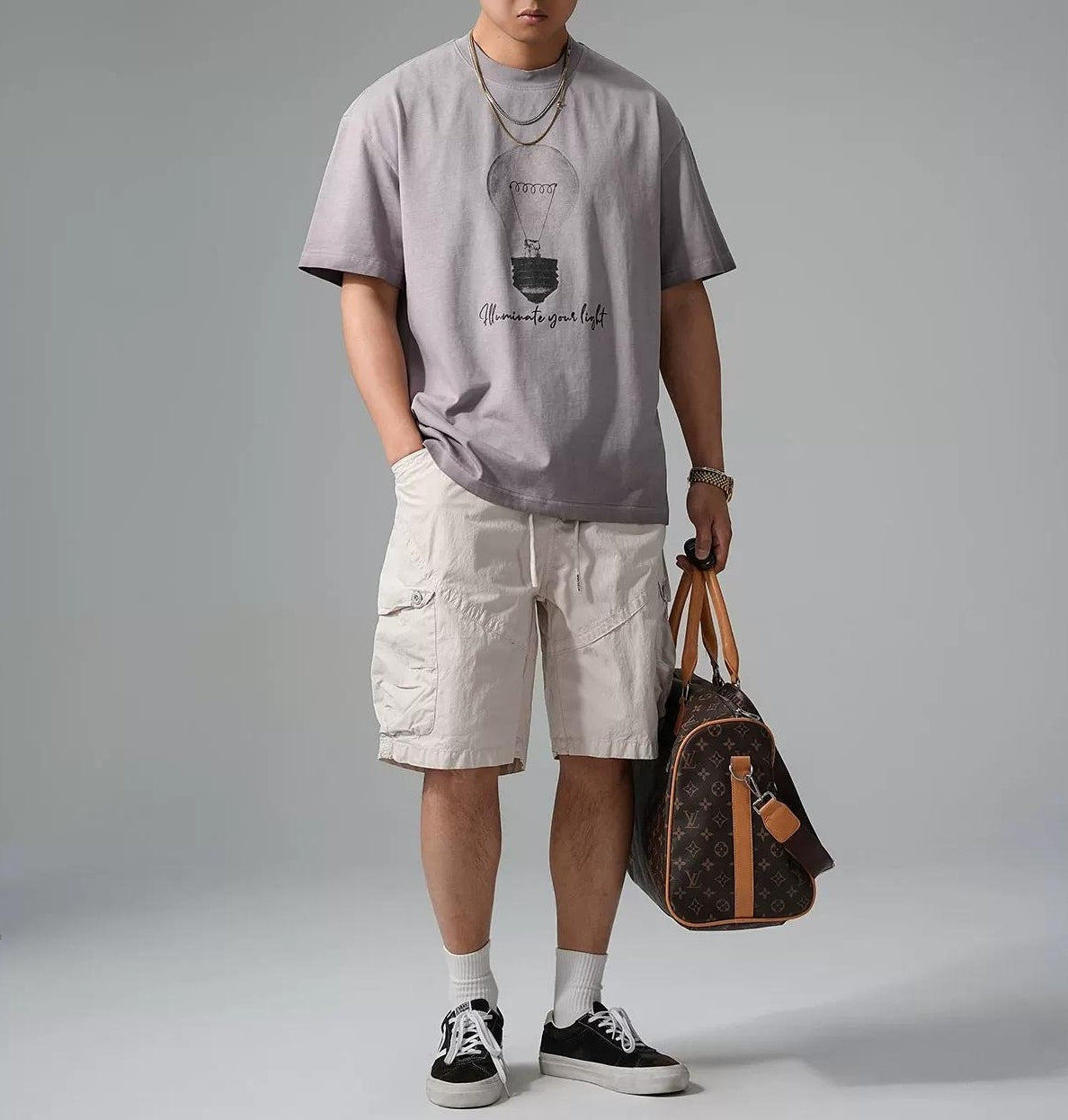 レトロコットンTシャツ