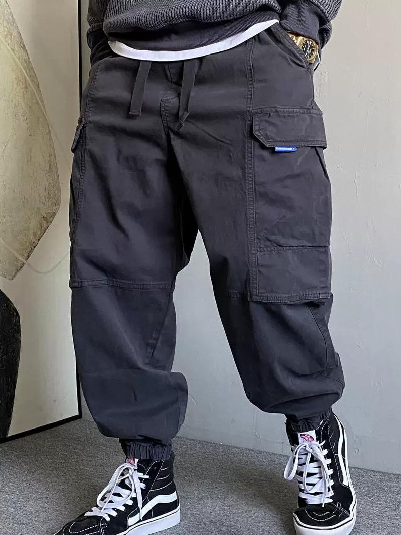 ルーズフィット ワークパンツ