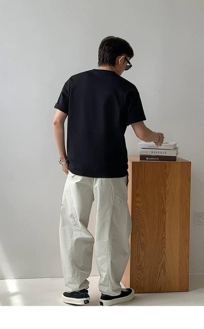 Smiley Face Embroidered Tee