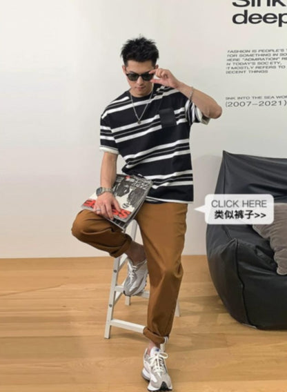 Striped Casual Tee