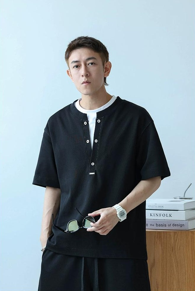 Summer Leisure T-Shirt & Shorts Set