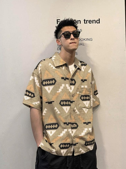 Retro Linen Shirt