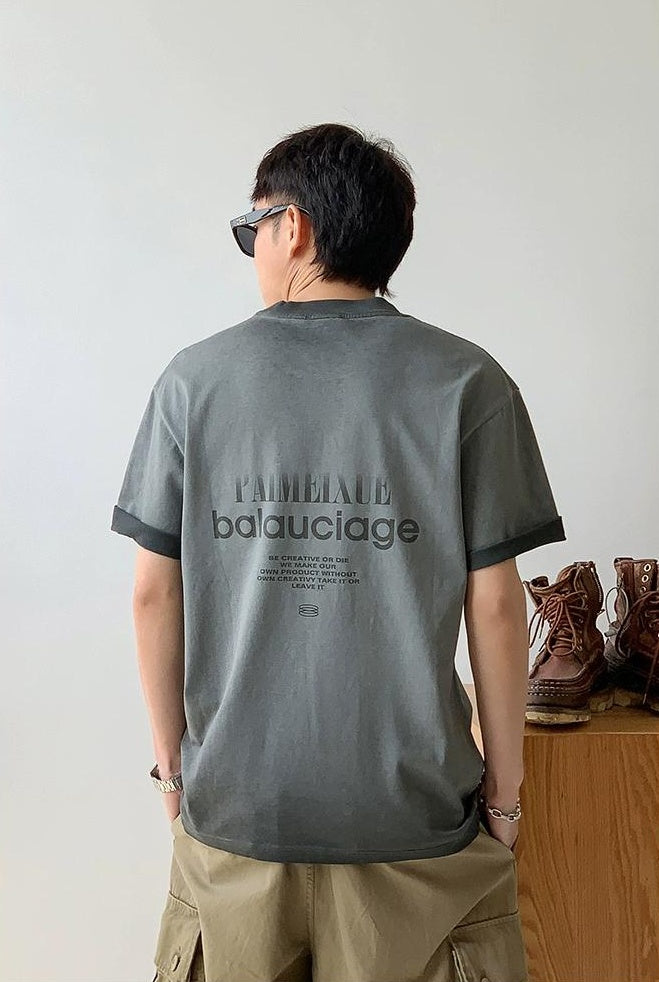 Fun Letter Print Tee