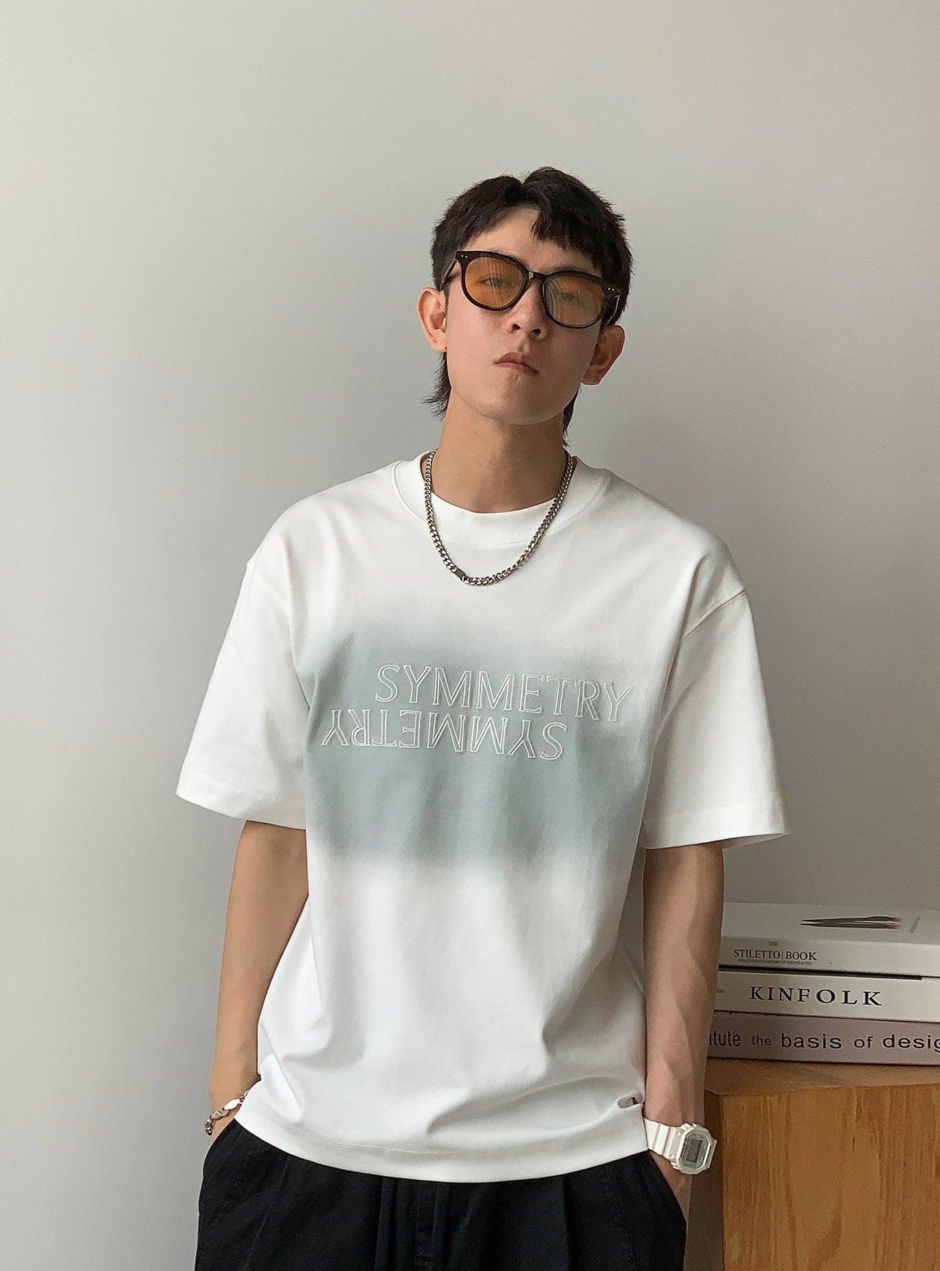 Long Embroidered Tee