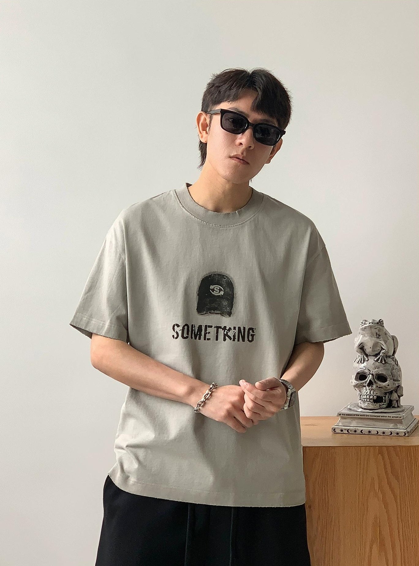 Vintage Washed Cotton T-Shirt