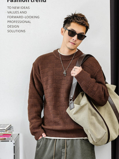 Heavyweight Twist Floral Pullover