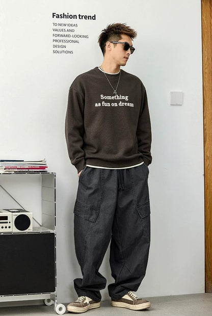 Casual Print Sweater