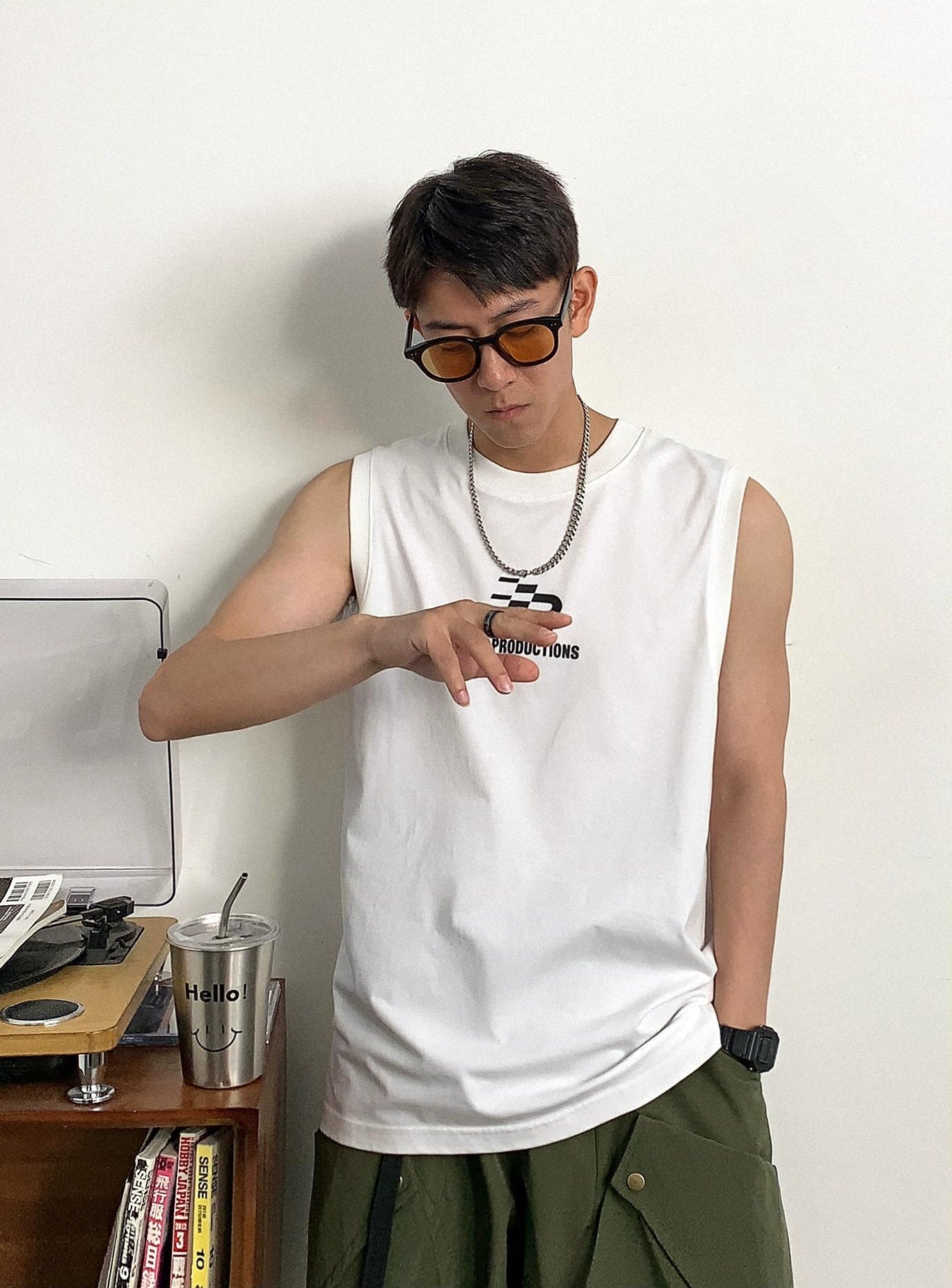 Heavy Cotton Sports Tank