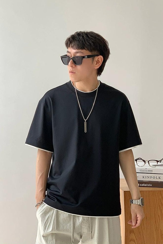 Lightweight Basic Short Sleeve T-Shirt
