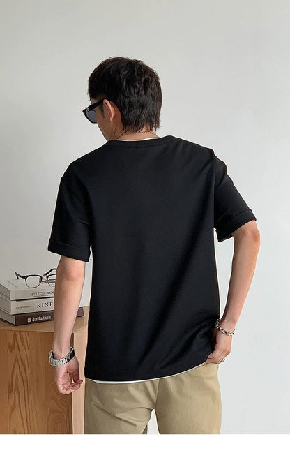 Casual Solid Color T-Shirt