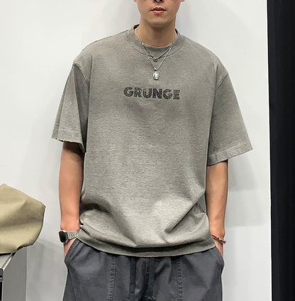 カレッジスタイルプリントTシャツ