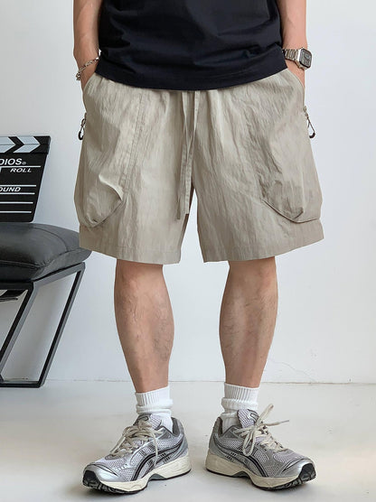 Men's Casual Zipper Shorts