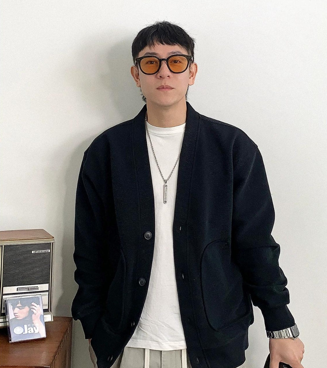 Lang V-Neck Cardigan