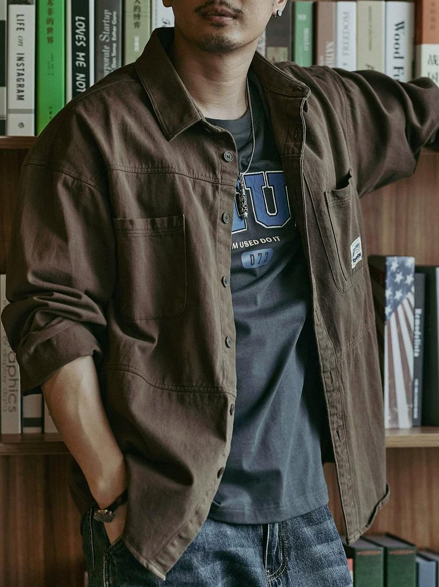 ヴィンテージヘビーウェイトワークシャツ