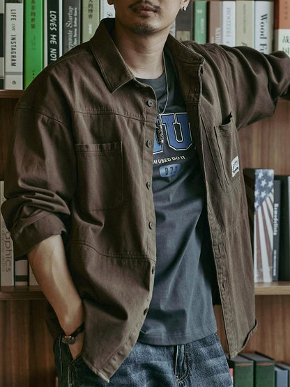 ヴィンテージヘビーウェイトワークシャツ