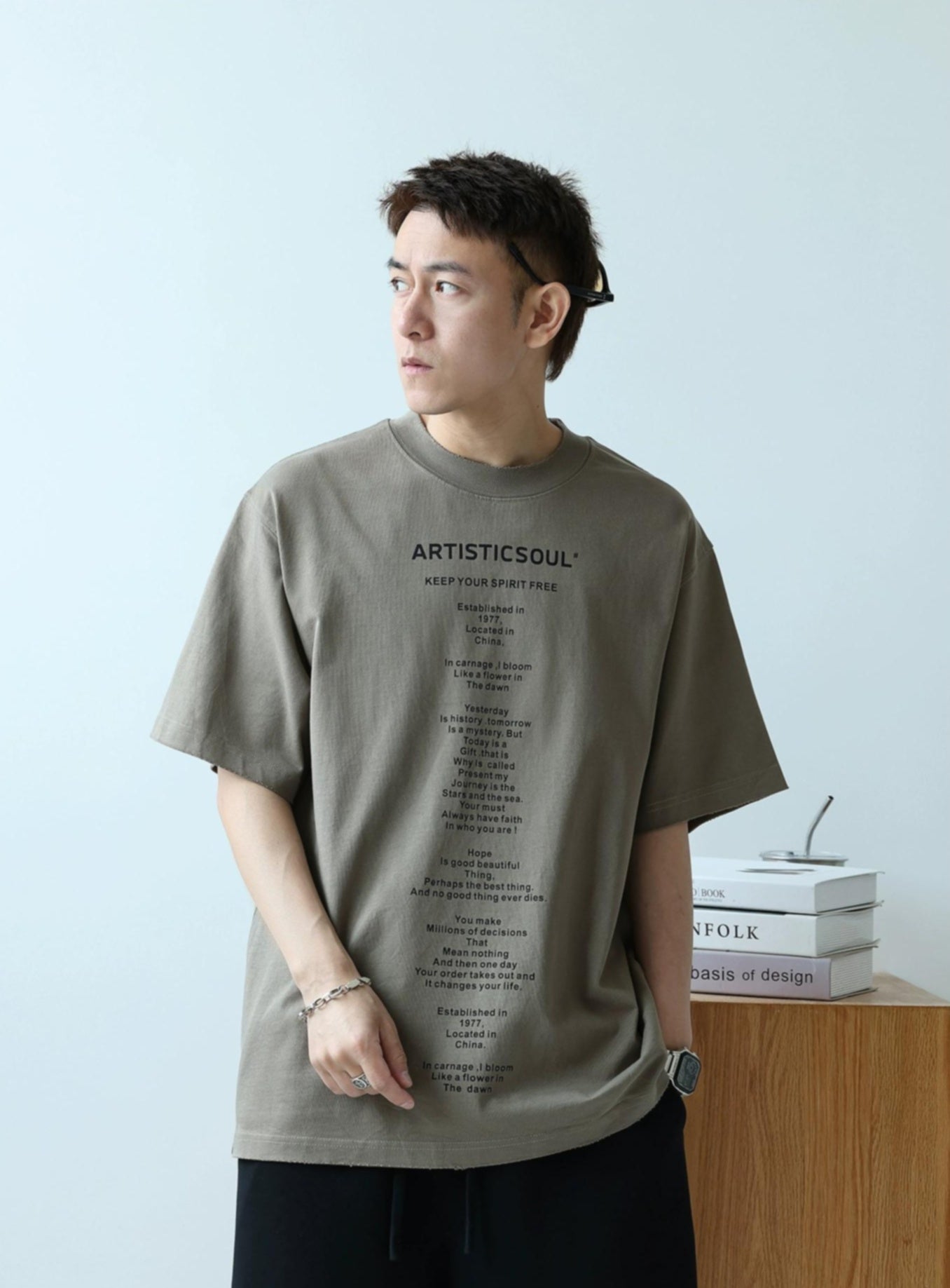 Heavy Cotton Graphic Tee