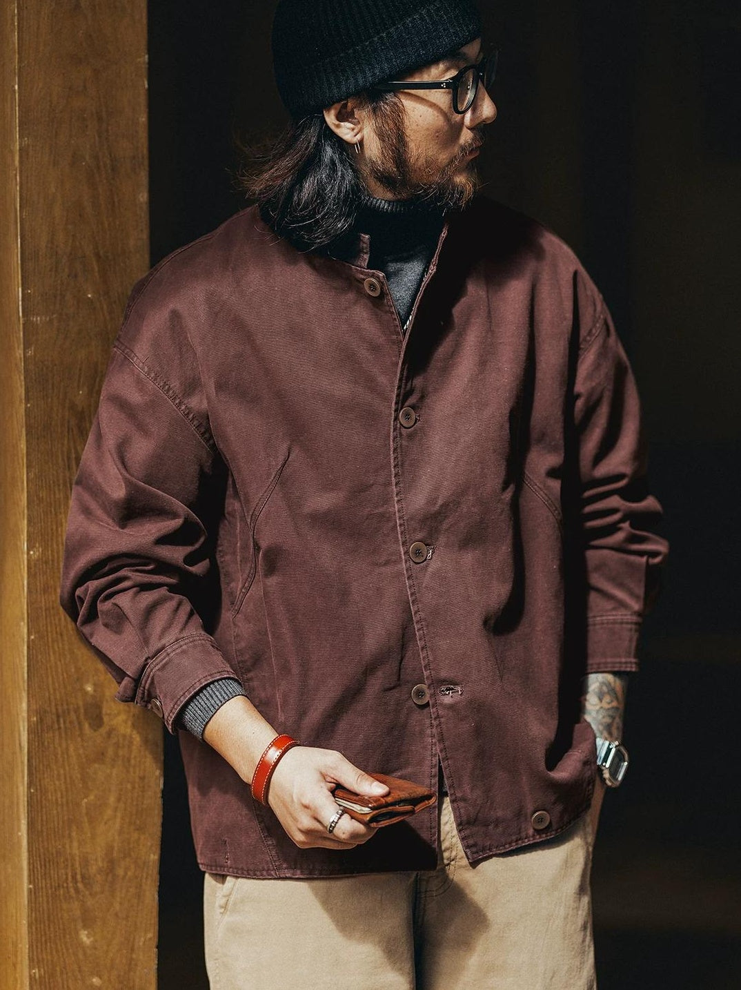 コットン フライトジャケット