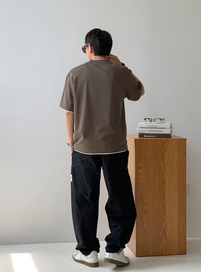Lightweight Basic Short Sleeve T-Shirt
