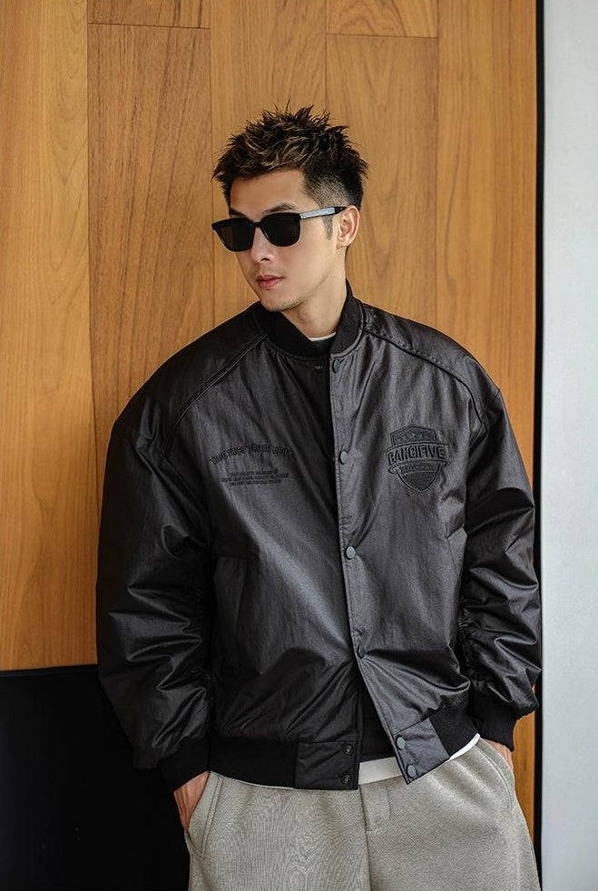 Urban Black Cotton Jacket