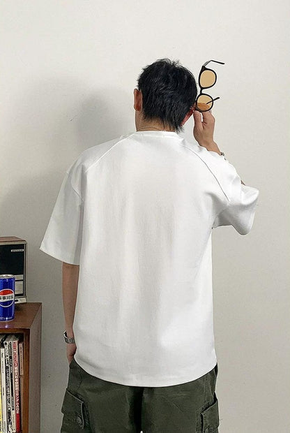 ヘビー刺繍ショートスリーブTシャツ
