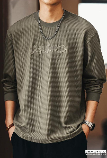 Blue Deal Embroidered Shirt