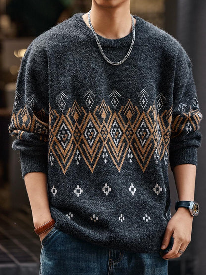 Ethnic Vintage Knit Jumper