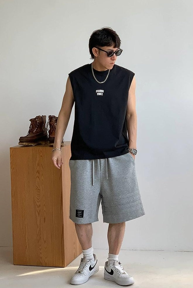 Sleeveless tank tee