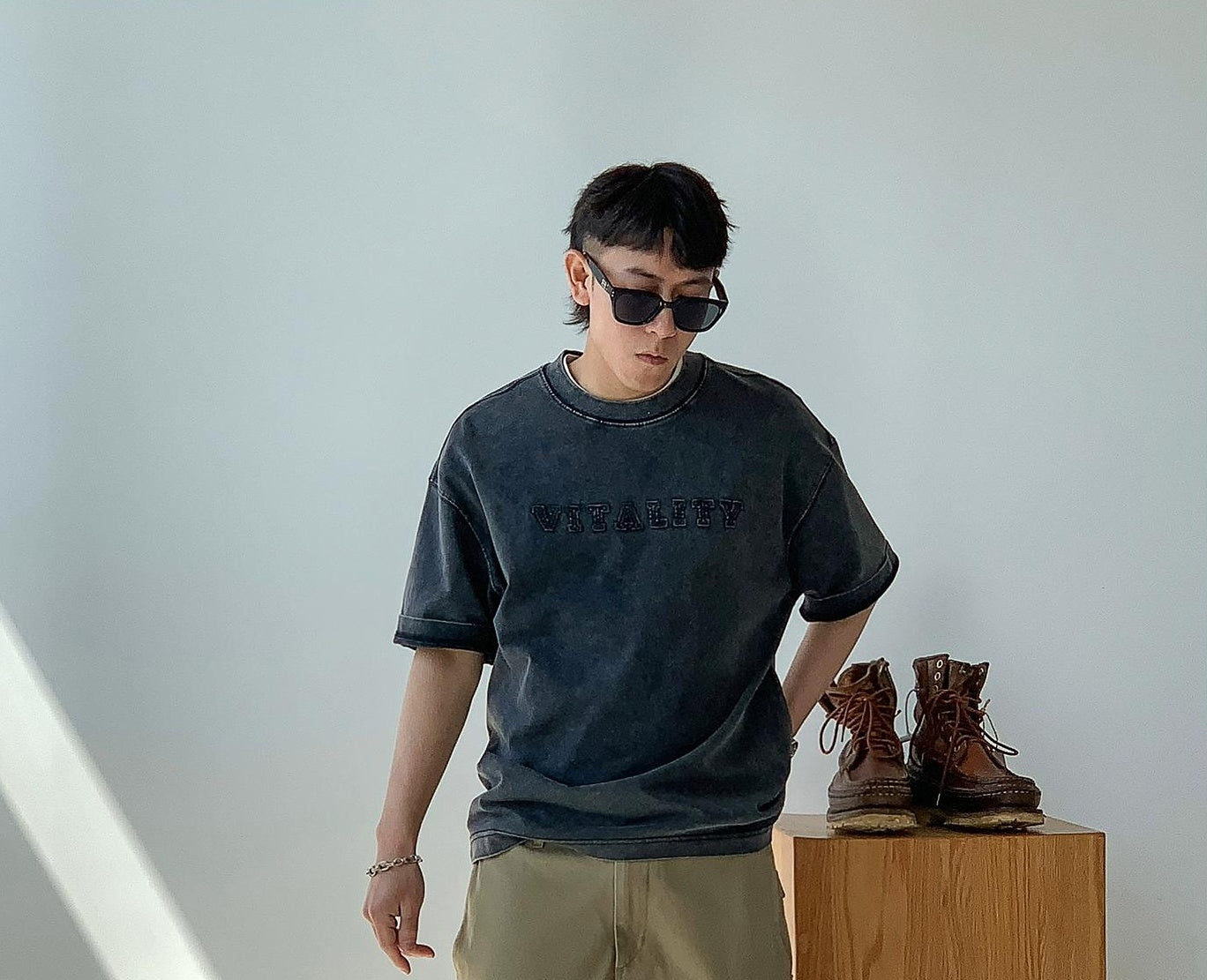 260g Old Washed Tee