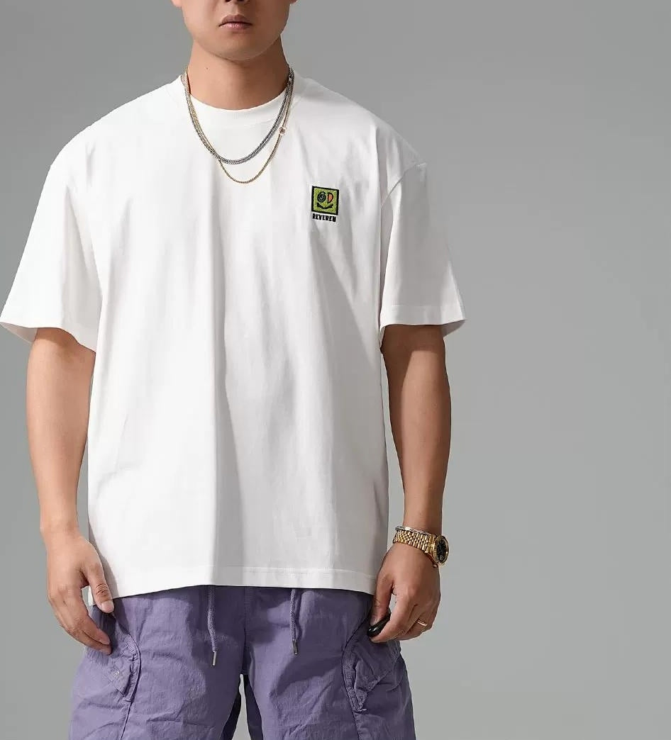 ラグジュアリーギャングプリントTシャツ