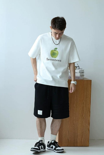 Heavyweight Apple Print Tee
