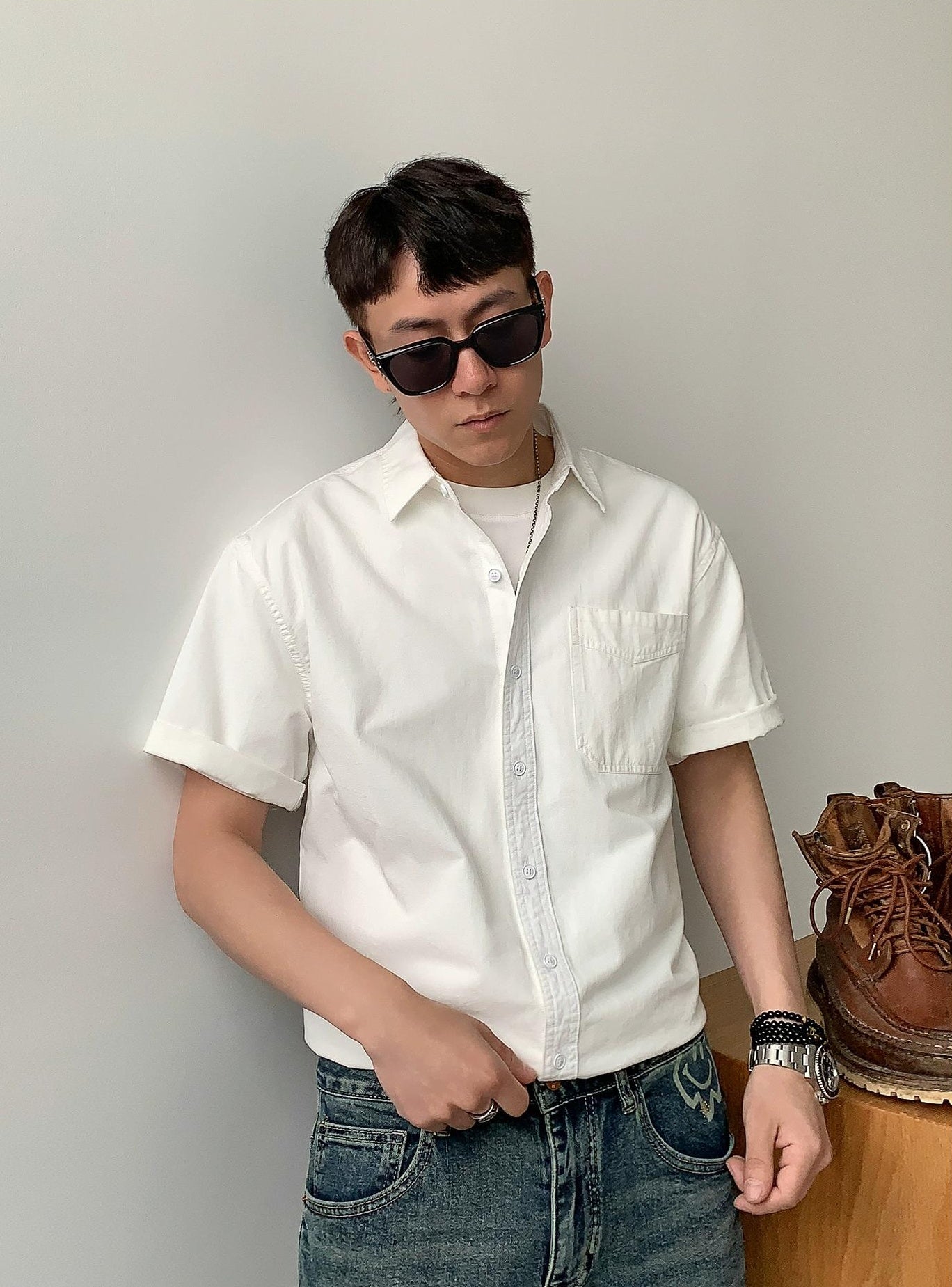 Breathable Casual Shirt Jacket