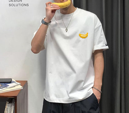 ルーズコットンプラントTシャツ