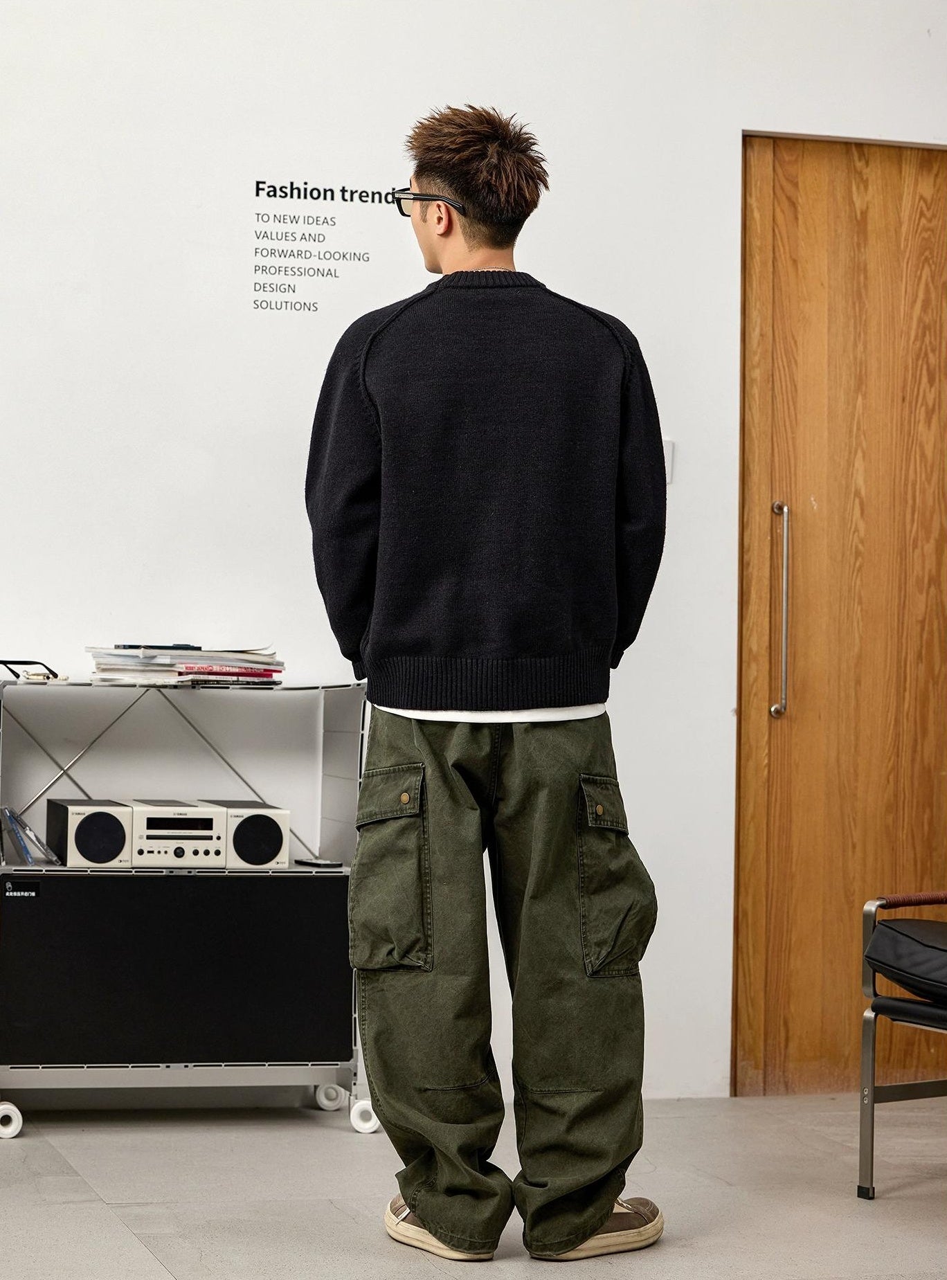 ヘビーウェイトブラックセーターティー