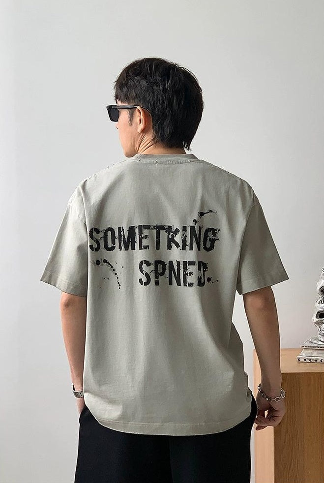 Vintage Washed Cotton T-Shirt