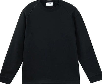 ベーシック ソリッド カラー ロングスリーブ Tシャツ